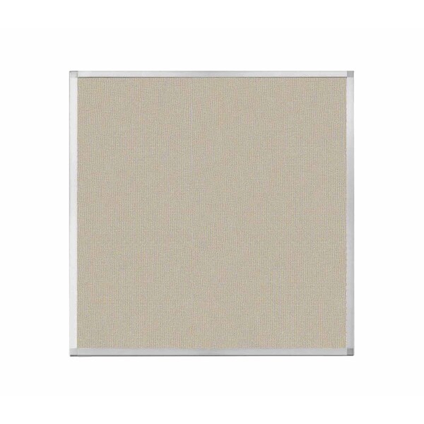 Hush Panel Configurable Cubicle Partition 4' x 4' Sand Fabric